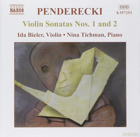 Bielertichman: Pendereckiviolin Sonatas Nos 1-2 [CD]