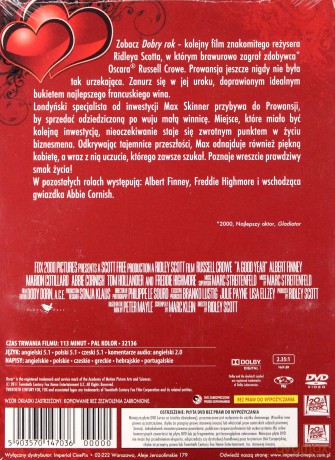 Dobry rok edycja kartka (ecopack) [DVD]