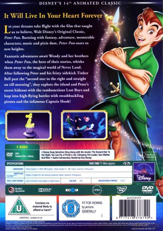 Peter Pan [DVD]