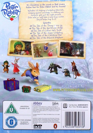 Peter Rabbit - The Tale Of The Christmas [DVD]