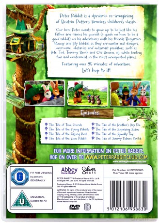 Peter Rabbit The Tale Of True Friends [DVD]
