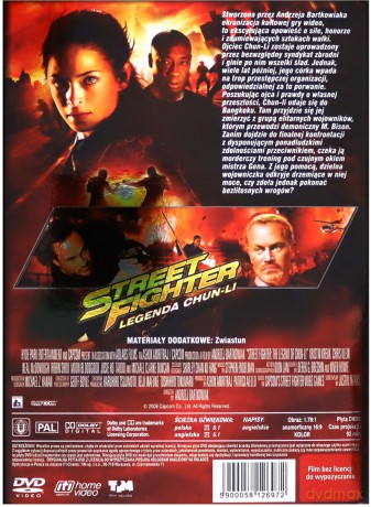 Street Fighter: Legenda Chun-Li (Nieziemska Kolekcja) [DVD]