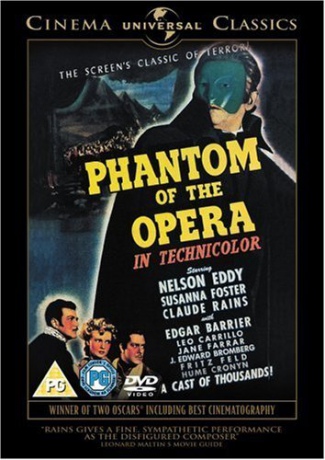 Phantom Of The Opera 1943 [DVD]