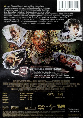 Wanted: Ścigani (Nieziemska kolekcja) [DVD]