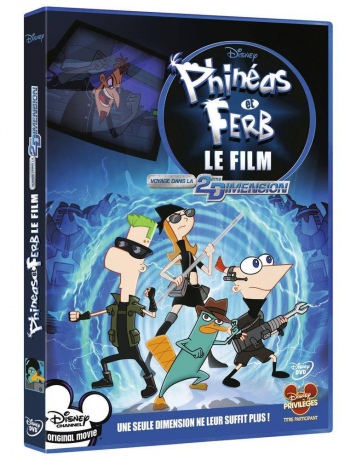 Phineas And Ferb - The Movie: Across The 2Nd Dimension [DVD]