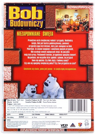 Bob Budowniczy: Niezapomniane święta [DVD]