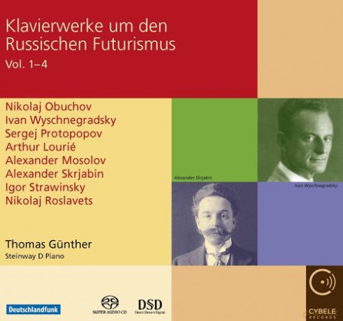 Thomas Gunther: Piano Works Of Russian Futurism [4CD]