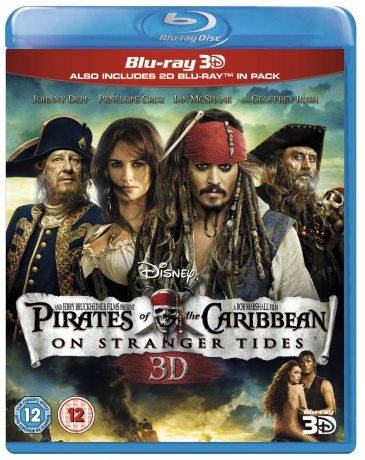 Pirates 4 On Stranger Tides 3D (Piraci z Karaibów. Na nieznanych wodach) [Blu-Ray 3D]+[Blu-Ray]