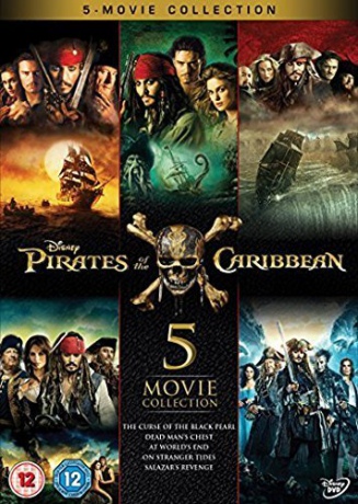 Pirates Of The Caribbean 1-5 Boxset [5DVD]