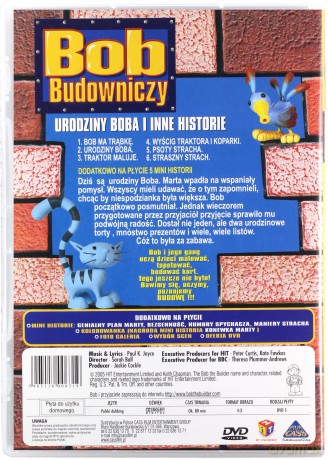 Bob Budowniczy: Urodziny Boba [DVD]