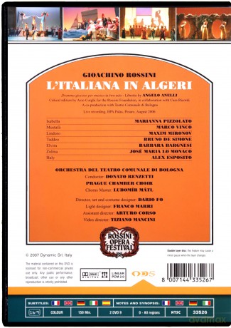 Rossini: Pizzolato [DVD]