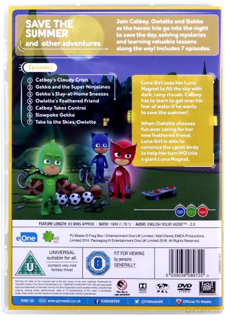 Pj Masks: Save The Summer [DVD]