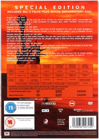 Planet Of The Apes Collection [3DVD]