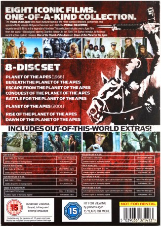 Planet Of The Apes Primal Collection [8DVD]