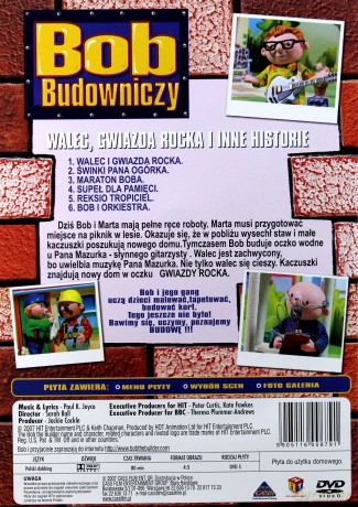 Bob Budowniczy: Walec, gwiazda rocka [DVD]