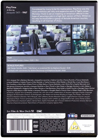 Playtime [DVD]