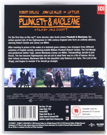 Plunkett And Macleane [Blu-Ray]