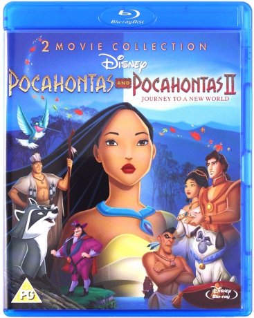 Pocahontas 1 & 2 (Pocahontas / Pocahontas II: Podróż do Nowego Świata) [Blu-Ray]