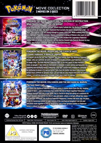 Pokemon Movie 17-19 Collection: XY [3DVD]