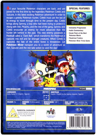 Pokemon The Movie 4Ever [DVD]
