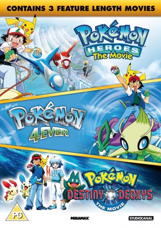 Pokemon Triple Movie Collection [3DVD]