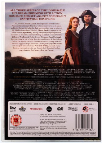 Poldark Season 1-3 Boxset Dvd [8DVD]