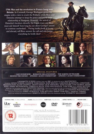 Poldark Season 3 [DVD]