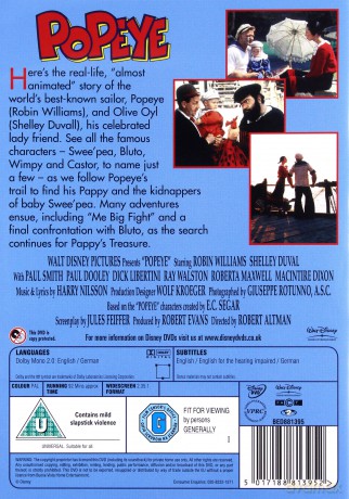 Popeye [DVD]
