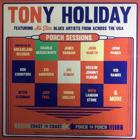 Tony Holiday: Porch Sessions [CD]