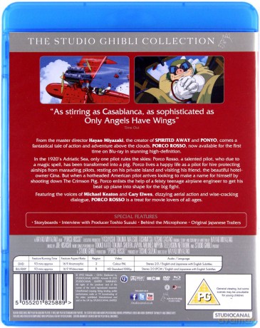 Porco Rosso (Szkarłatny pilot) [Blu-Ray]+[DVD]