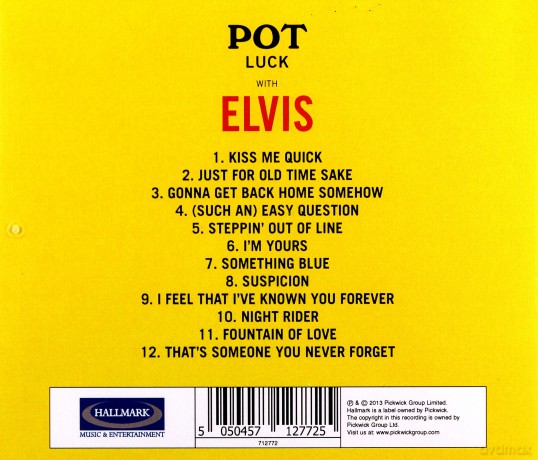 Elvis Presley: Pot Luck [CD]