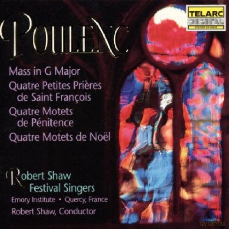 Robert Shaw Festival Singers: Poulenc/Mass In G/Prayers Of St Francis [CD]