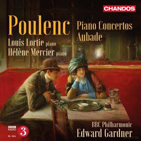 LortieBBC Philgardner: Poulencpiano Concertos [CD]