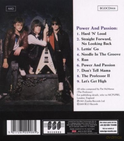 Mamas Boys: Power And Passion [CD]