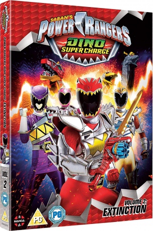 Power Rangers Dino Super Charge: Vol 2 - Extinction (Episodes 11-20) [2DVD]