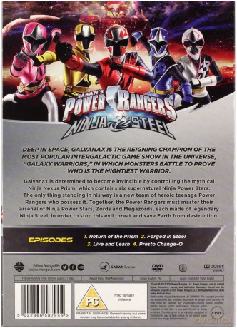 Power Rangers Ninja Steel: Forged (Volume 1) Episodes 1-4 [DVD]
