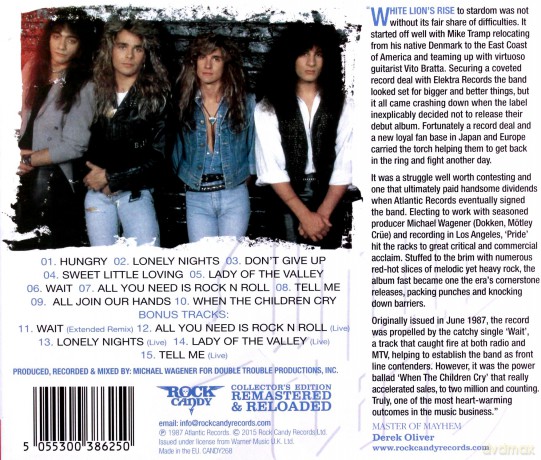White Lion: Pride [CD]