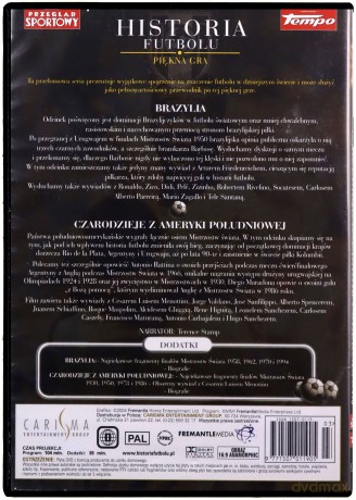 Historia Futbolu: Brazylia+Czarodzieje z Ameryki Południowej [DVD]