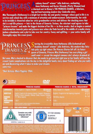 Princess Diaries 1-2 [2DVD]