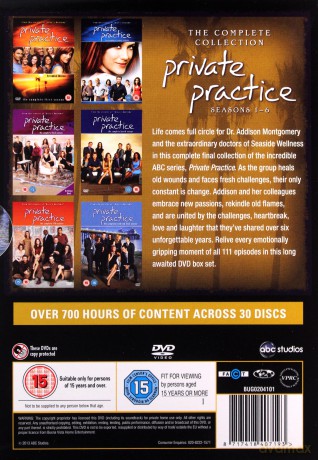 Private Practice Season 1-6 [34DVD]