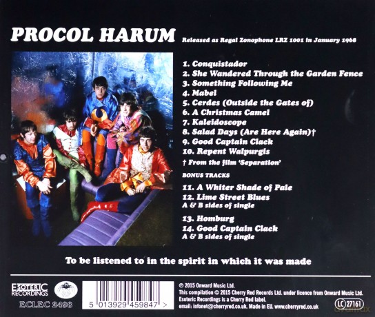 Procol Harum: Procal Harum [CD]