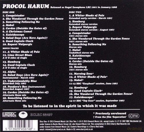Procol Harum: Procal Harum [2CD]