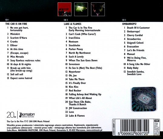 The Car Is On Fire: Kolekcja 20.Lecia Pomatonu [3CD]