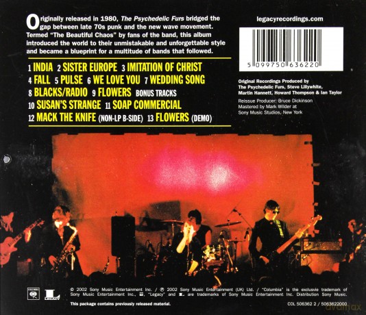 Psychedelic Furs: Psychedelic Furs [CD]