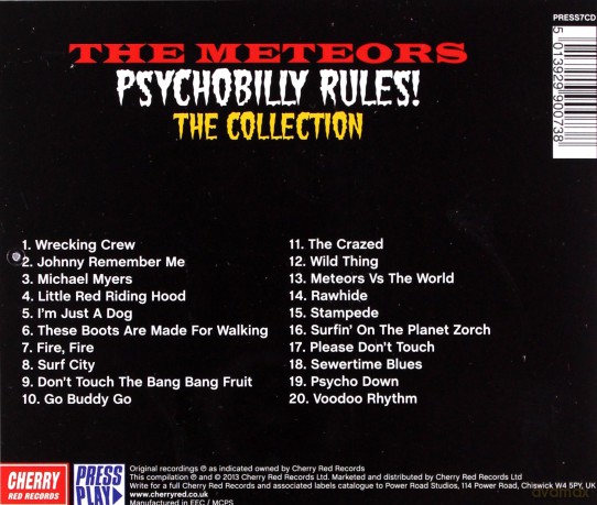 Meteors: Psychobilly Rules [CD]