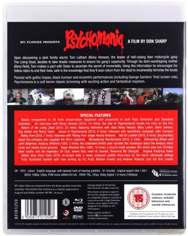Psychomania [Blu-Ray]+[DVD]