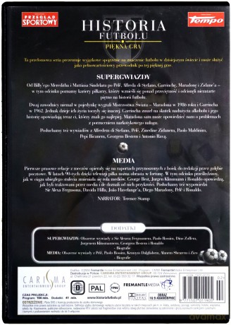 Historia Futbolu: Supergwiazdy+Media [DVD]