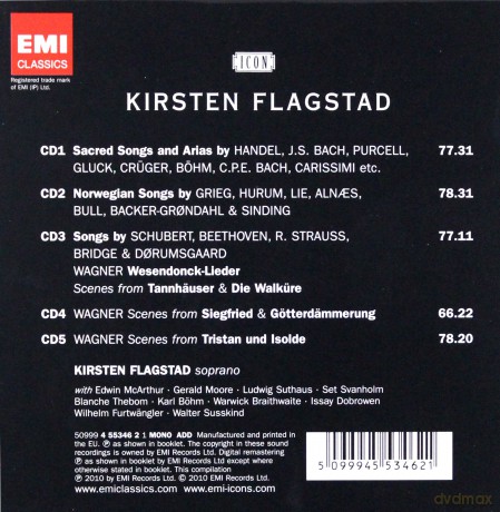 Kirsten Flagstad: Kirsten Flagstad [5CD]