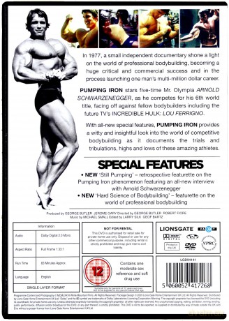 Pumping Iron [DVD]