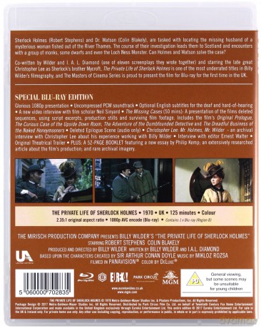 The Private Life Of Sherlock Holmes (Prywatne życie Sherlocka Holmesa) [Blu-Ray]